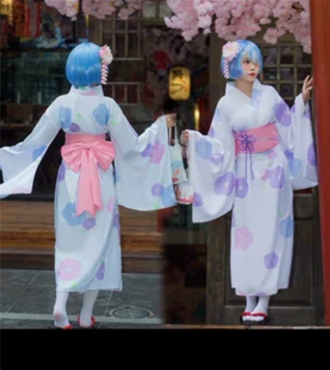 ?拉姆蕾姆和服浴衣cos睡衣从零开始的异世...