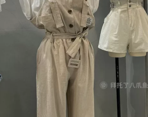 韩国东大门代购 2022春夏气质显瘦直筒背...