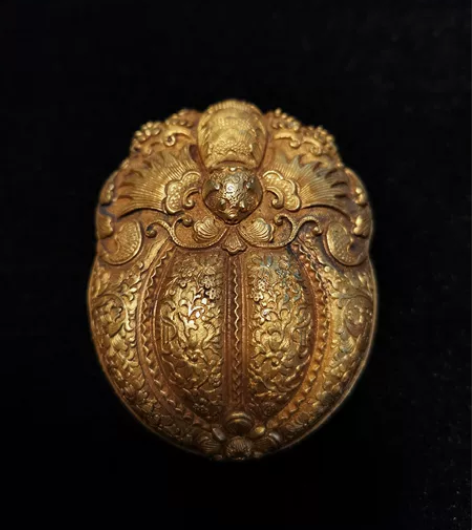 鎏金盒子，镀金盒子，工艺非常细 感兴趣的话...