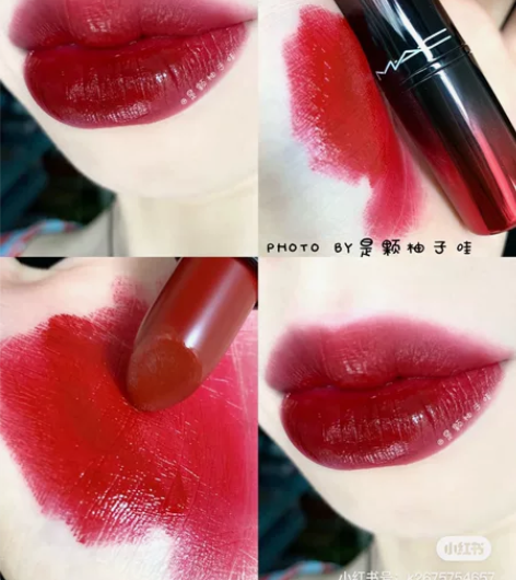 Mac魅可口红 423限定色 很好看的血浆...