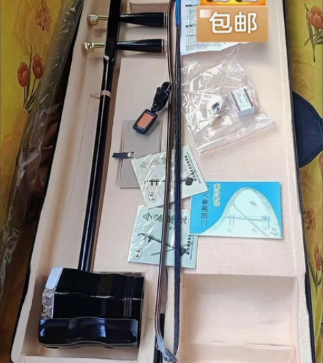 【原三千多铜轴二胡乐器】黑t二胡白木二胡二...