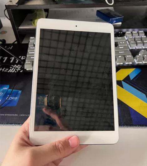 iPad mini 超级老的机子, 听歌绝...
