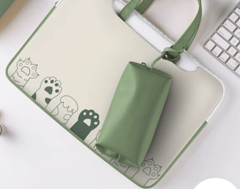 简约电脑包14寸笔记本手提包女时尚ins适...