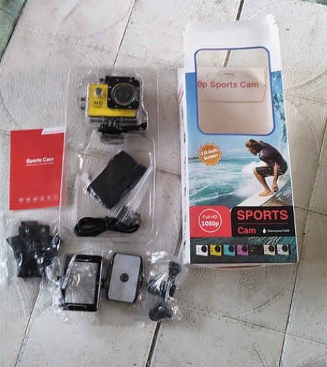 运动相机vlog摄像机摩托车骑行头盔防水浮...