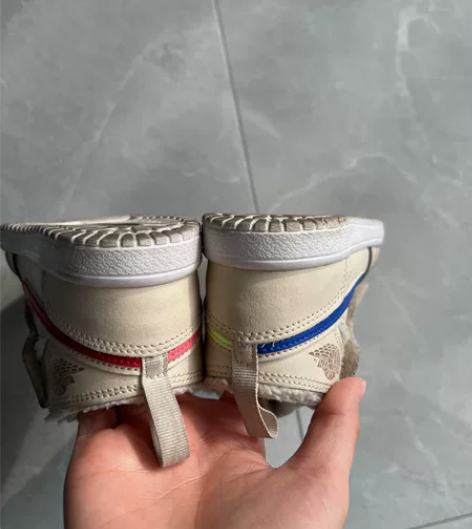 万象城买的正品乔丹孩子穿小了 9c适合15...