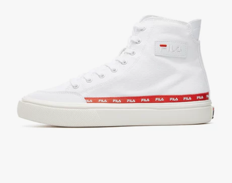 FILA 斐乐女子高帮帆布鞋2020秋季新...
