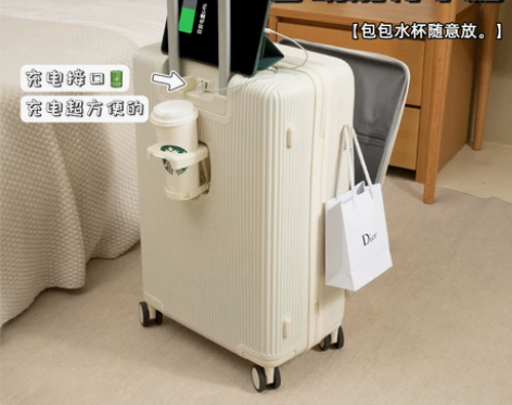 行李箱女多功能学生20寸登机箱万向轮拉杆箱...