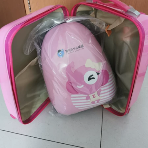 四轮拉杆箱+小书包 全新