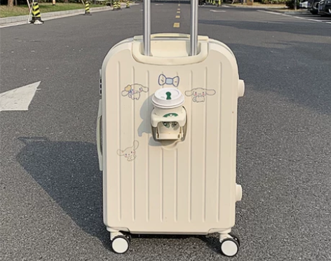 行李箱女新款20寸小型静音万向轮密码箱24...