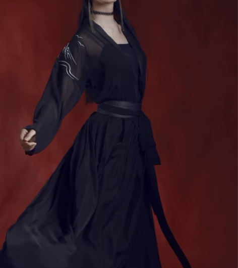 如梦霓裳汉服日常夏装女对襟齐腰襦裙[青云志...