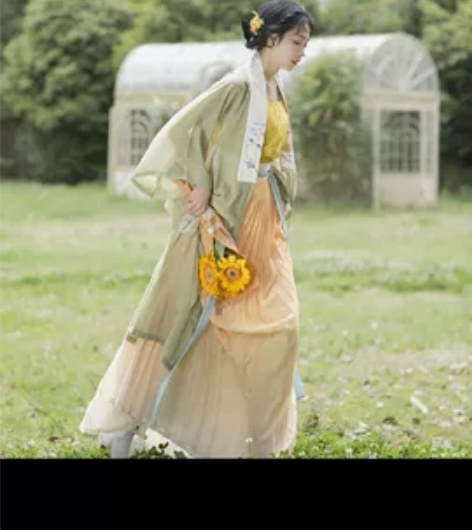 【退坑】仙楚姬白菜汉服宋制两件套（无吊带）...