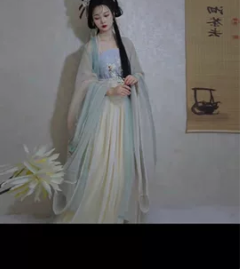 仙楚姬原创汉服女【梦璃】诃子裙汉元素大袖衫...