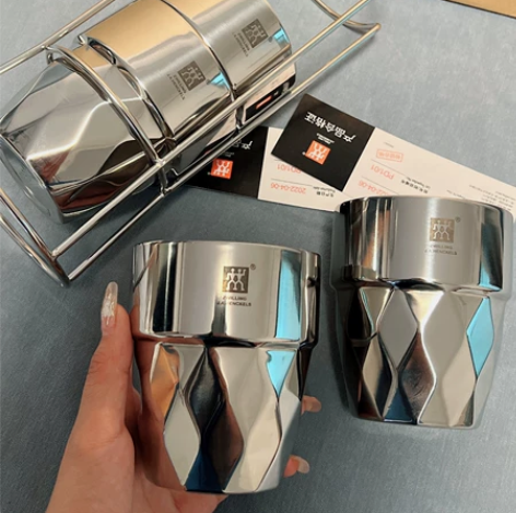 亏本处理！专柜正品！！双立人不锈钢套装杯子...