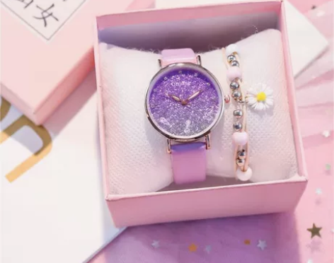 2022年新款手表女满天星系列小众设计in...