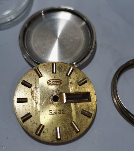 乐都原装度金表壳，字面，固机圈，壳子纯钢，...