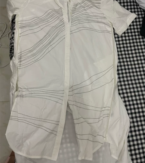 Origin宽松白色连衣裙 码数XL   ...