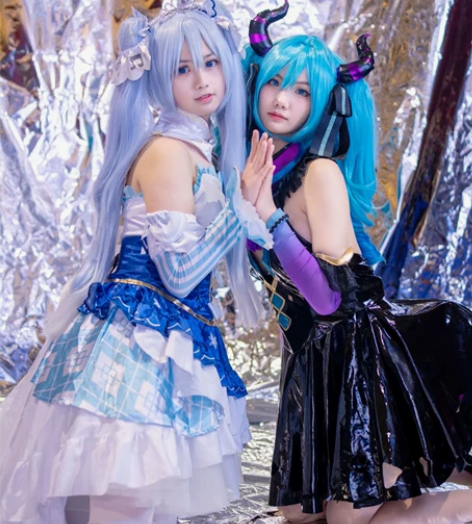 《火花动漫》恶魔初音cos 恶魔初音m码大...