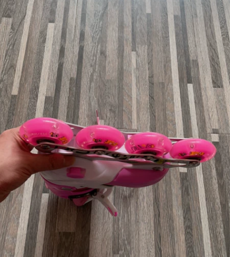 贵派仕柳冰鞋，小码粉丝色，适合平时鞋码27...