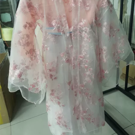 奥蒙威 女童汉服儿童大袖衫两件套古风中国风...