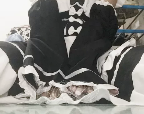 【全套】蕾姆cos服 蕾姆拉姆女仆装cos...