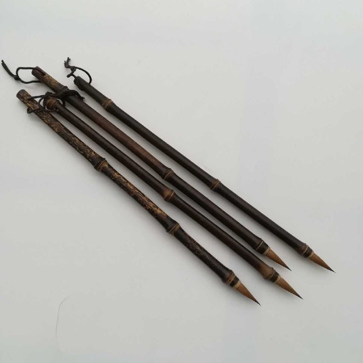 纯狼毫小楷毛笔 天然紫竹杆纯狼毫小楷毛笔 ...