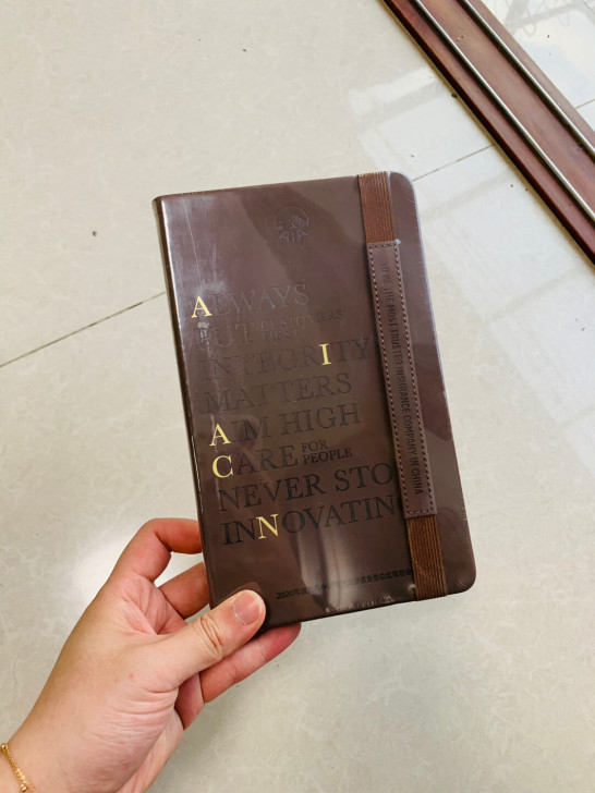 全新带塑封包装广告本绑带本