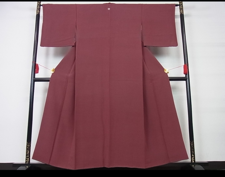 现货144号葡萄酒色的素色（正丝##amp...