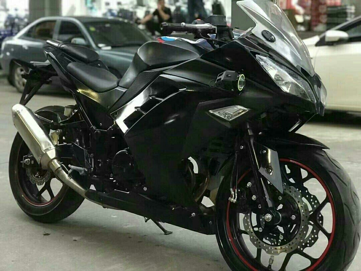 二手摩托车黑武士小忍者双缸250雅马哈R3...