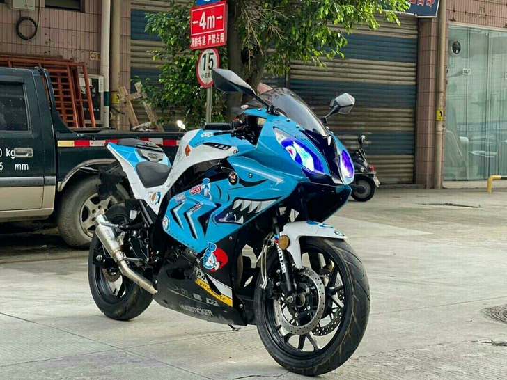 二手摩托车宝雕双R鲨鱼版小忍者雅马哈R3跑...