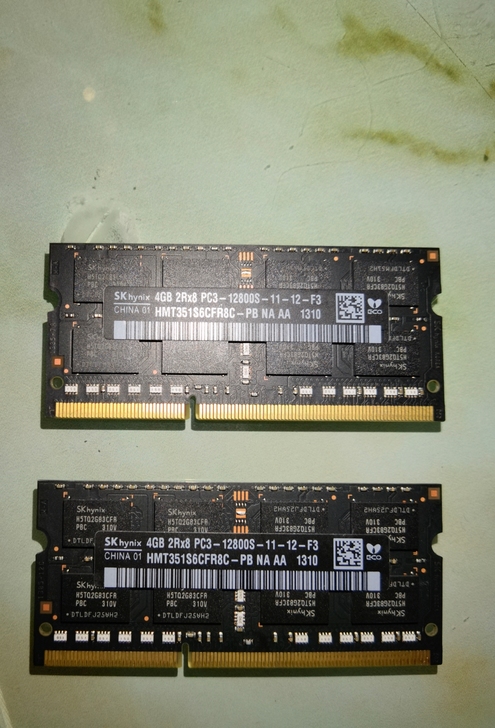 苹果一体机拆装 海力士笔记本内存条DDR4...