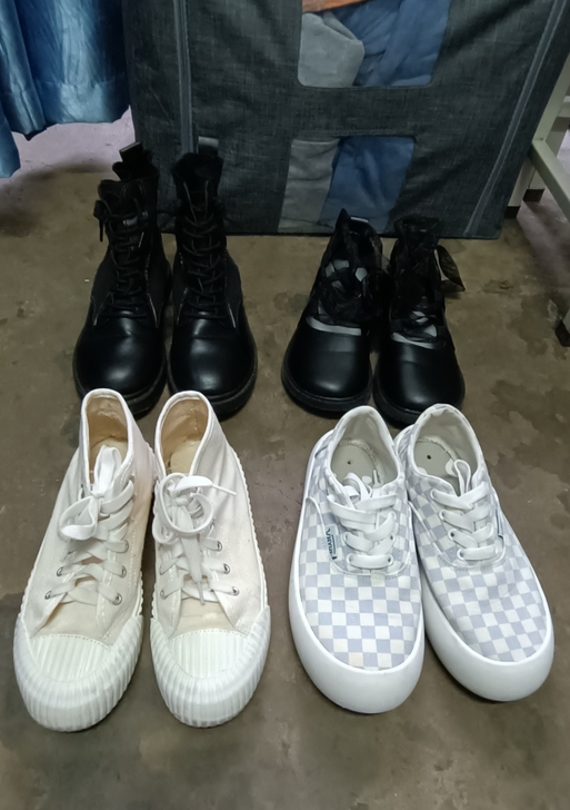 都已消毒啦 鞋垫也都抽出来啦 无脚气传染病...