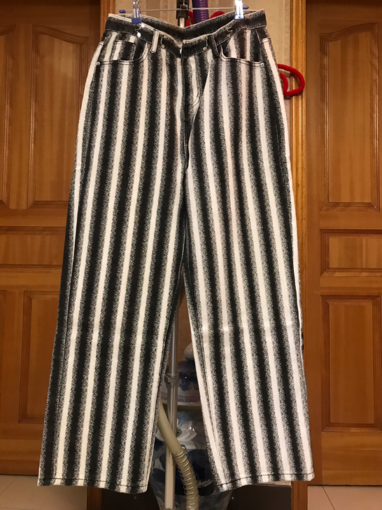 韩国潮牌秋冬阔腿裤