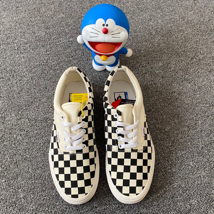 Vans 万斯 Era 不规则棋盘格  男...