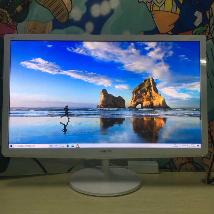 飞利浦 27寸IPS屏白色超新277二手屏...