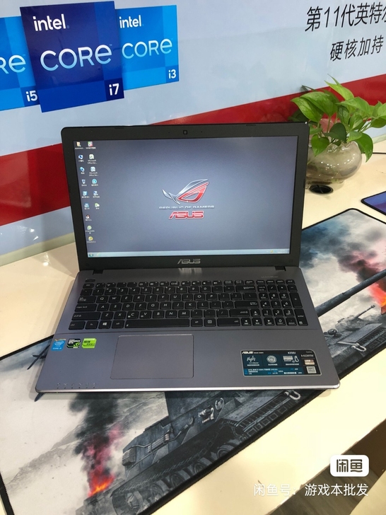 华硕游戏本 飞行堡垒fx50j 二手笔记本...