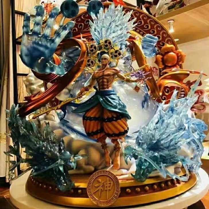 【海贼王超大25厘米以上手办】四档路飞三刀...