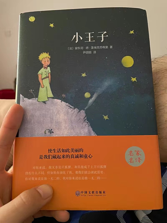 小王子书正版中英文双语班原版英汉对照英语书...