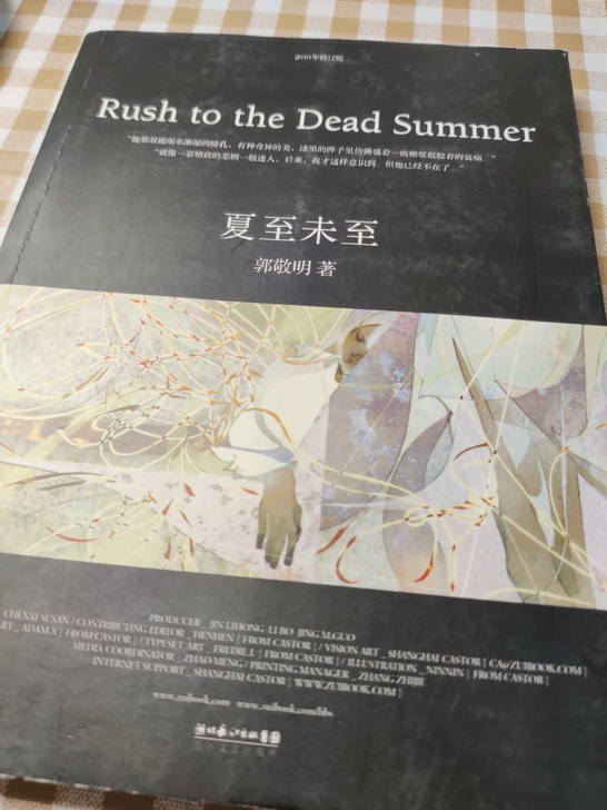 《夏至未至》郭敬明 2010年修订版