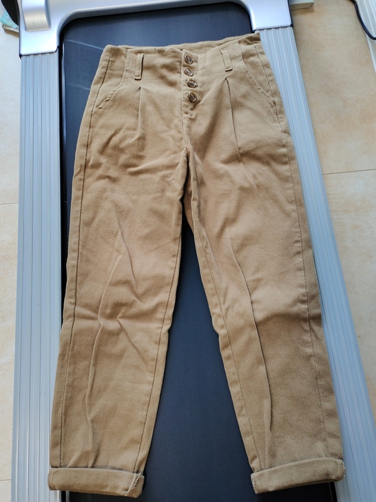 全新~图一纯棉面料的休闲裤。品质很好