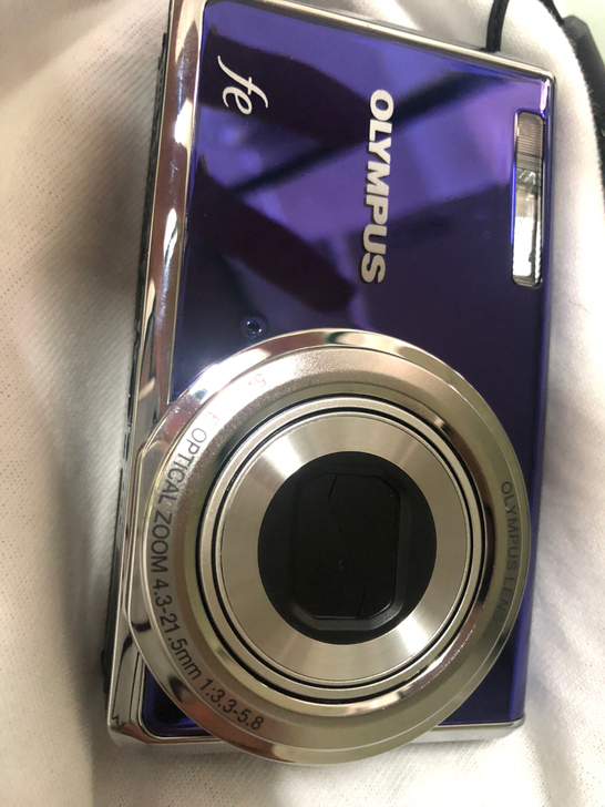 奥林巴斯fe5020 全新仅拆试机蓝宝石色...