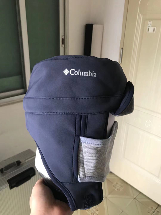 columbia哥伦比亚雷锋帽冬季滑雪帽骑...