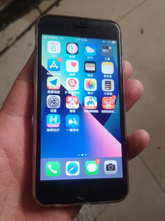 苹果6手机，国行16g，12.5.4版本，...