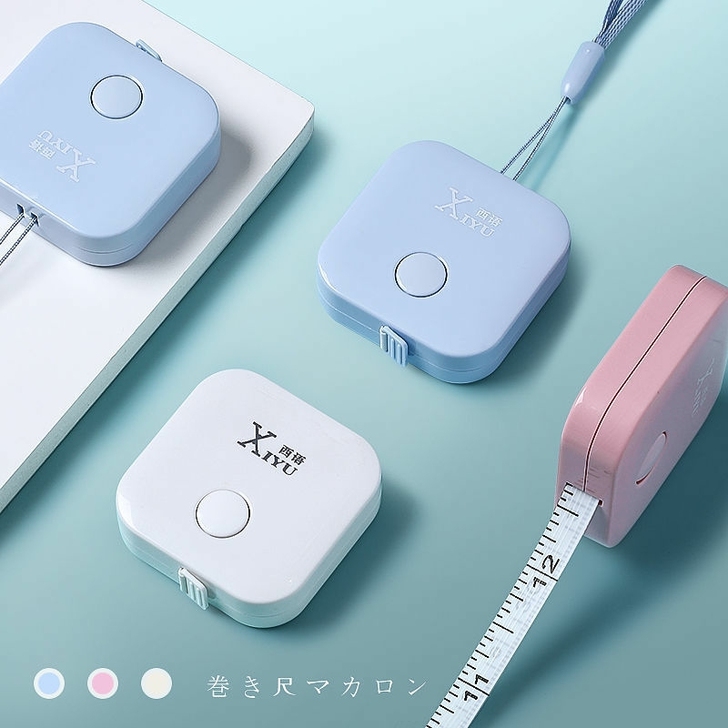 2米尺子多功能网红直尺ins卷尺高颜值皮尺...