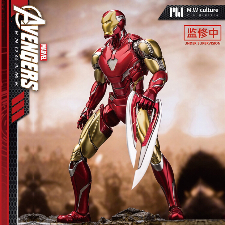 漫威 复仇者联盟1/7钢铁侠MK85 约2...