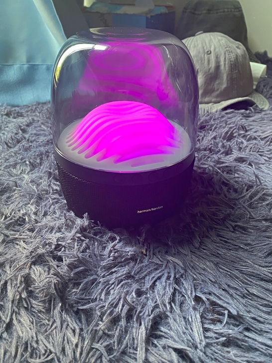 哈曼卡顿琉璃3代同款无线蓝牙音响，水波纹光...