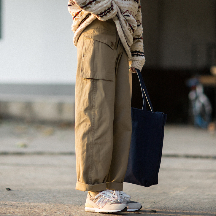 Epicsocotra美式复古中性宽松大口...