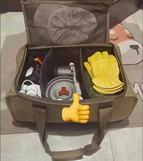 69.9户外大号卡式炉收纳包露营旅行装备野...