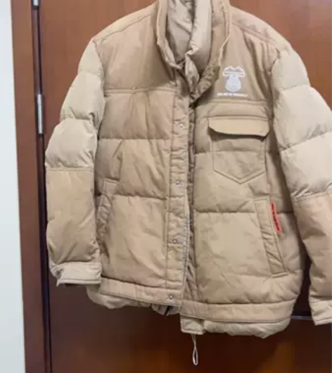 男士羽绒服，无吊牌，成份都在吊牌上，质量非...