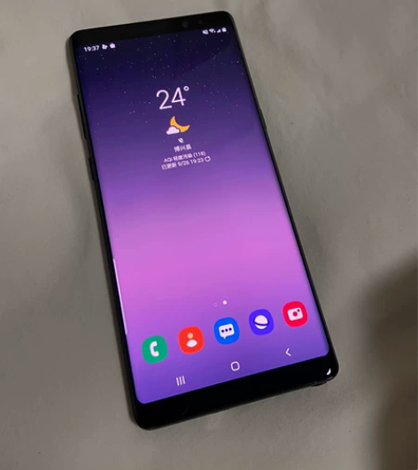 三星note8 韩版 我从淘宝买到了二手 ...
