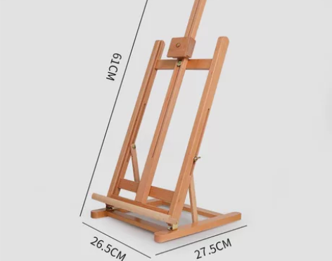 桌面画架！送4k实心画板！ 榉木画架+4K...